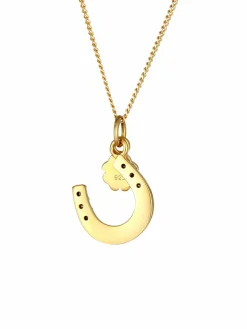 Elli Schmuck<Damen Halskette gold uni