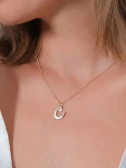 Elli Schmuck<Damen Halskette gold uni