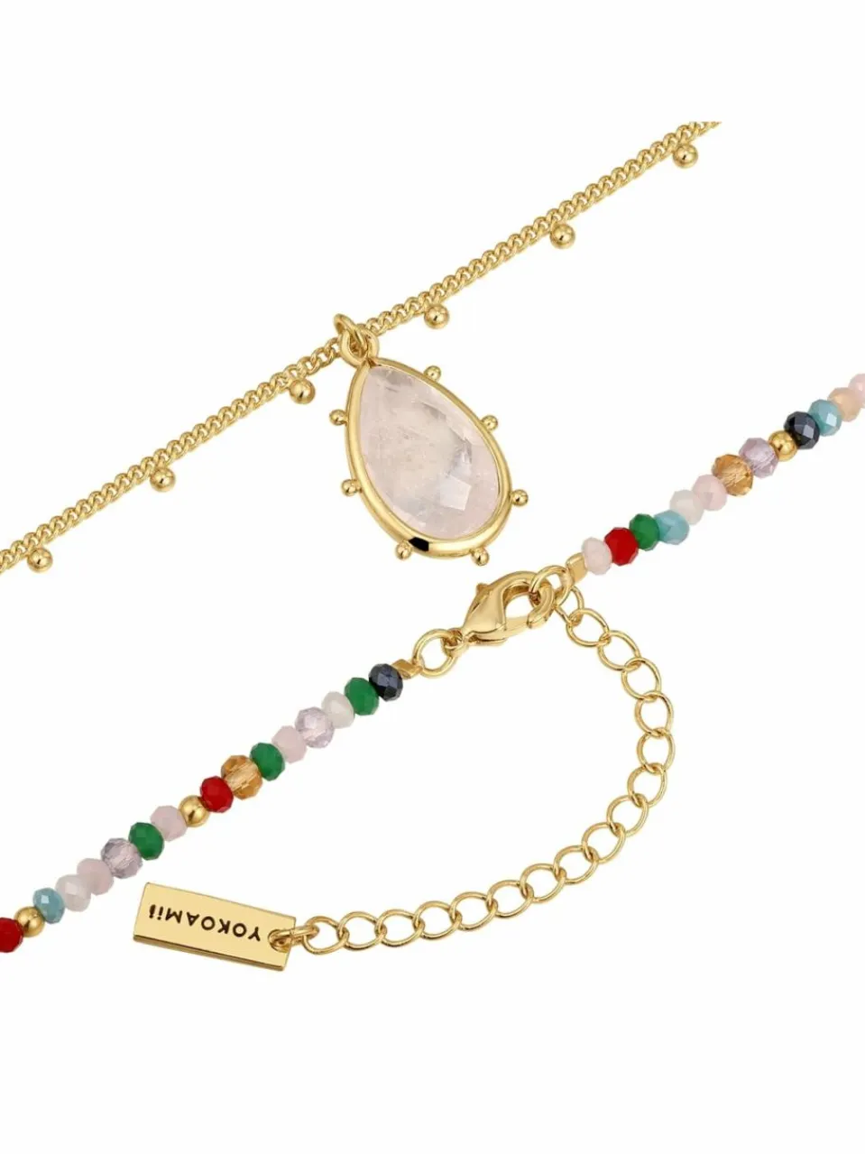 Yokoamii Schmuck<Damen Halskette gold uni