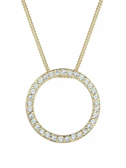 Elli Schmuck<Damen Halskette gold uni