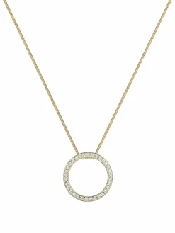 Elli Schmuck<Damen Halskette gold uni
