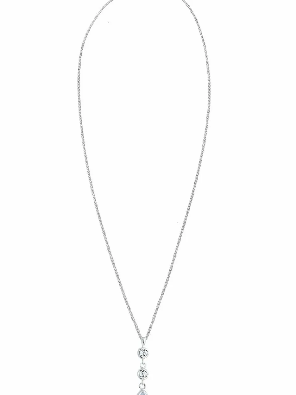 Elli Schmuck<Damen Halskette silber uni