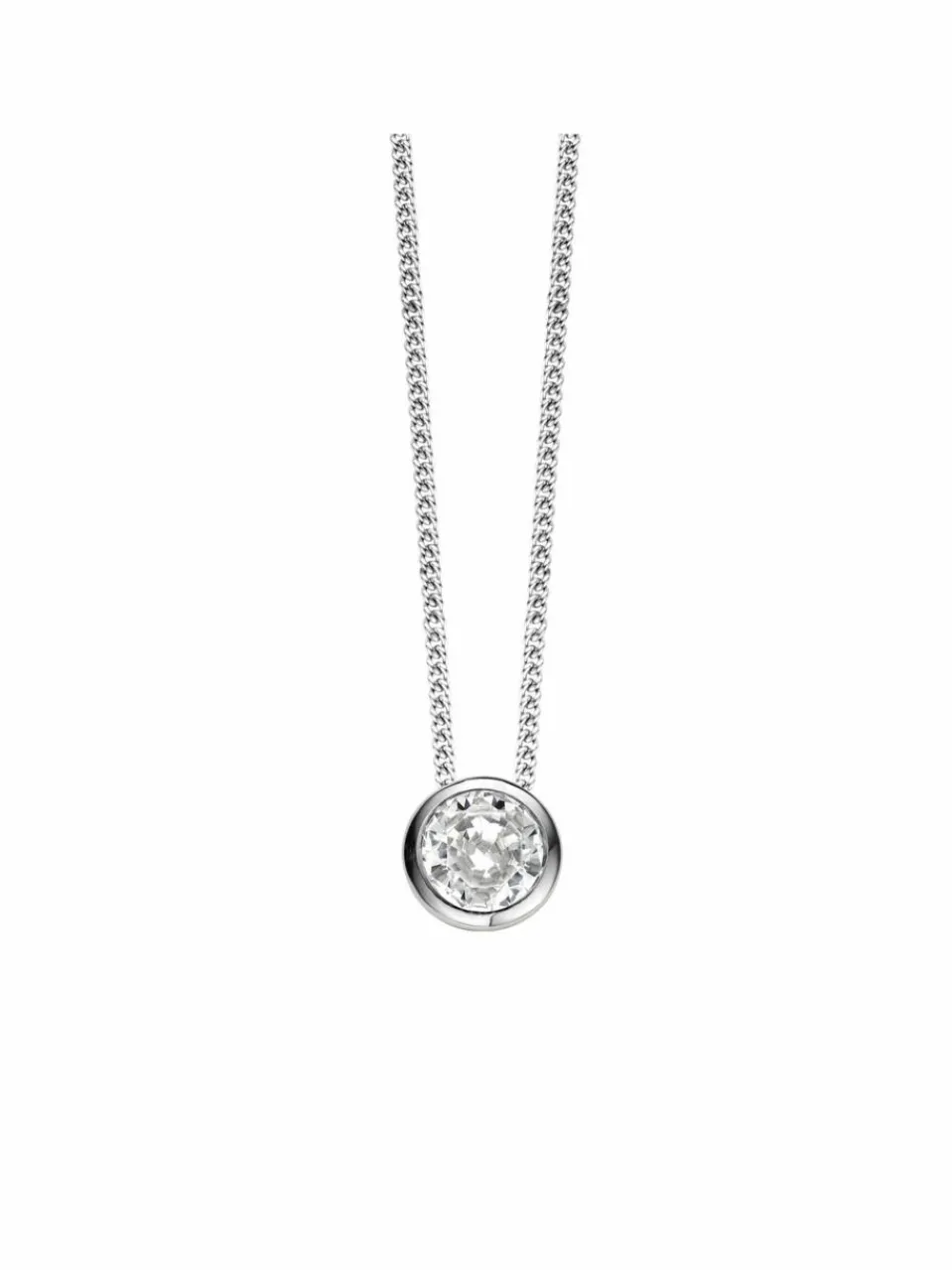 Ti Sento Milano Schmuck<Damen Halskette silber uni