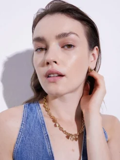 Echtzeit Schmuck<Damen Halskette - Endless Love gold uni