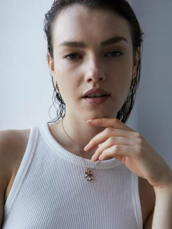 Echtzeit Schmuck<Damen Halskette - Like Diamonds roségold uni