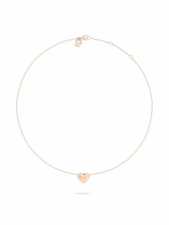 Echtzeit Schmuck<Damen Halskette - Puffy Heart roségold uni