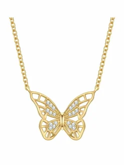 Damen Rafaela Donata Schmuck>Damen Halskette - Schmetterling