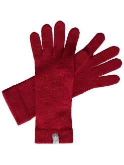 Fraas Handschuhe<Damen Handschuhe rot uni