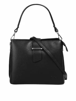 Cluty Taschen & Rucksäcke<Damen Handtasche schwarz uni