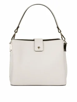 Cluty Taschen & Rucksäcke<Damen Handtasche weiß uni