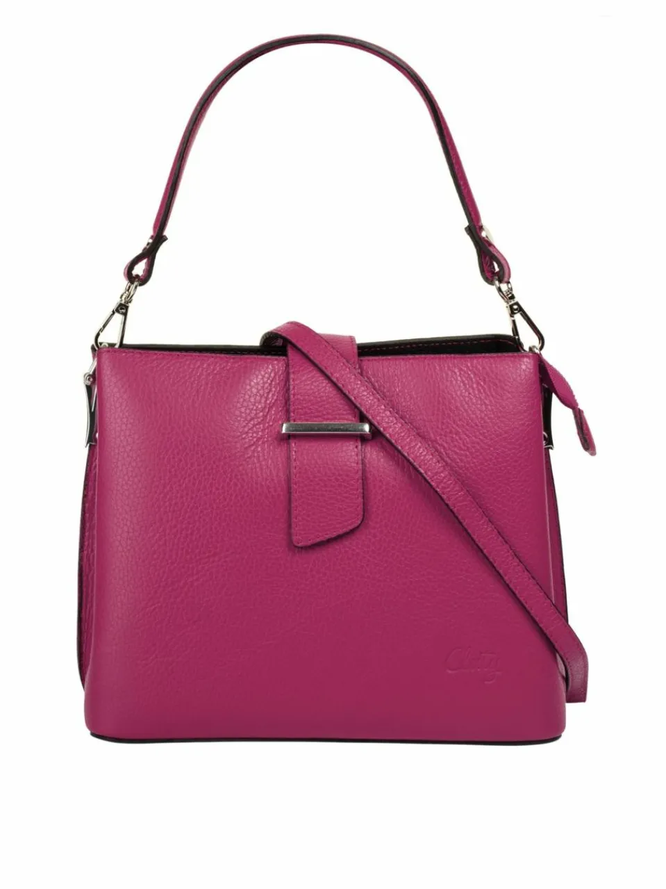 Cluty Taschen & Rucksäcke<Damen Handtasche pink uni
