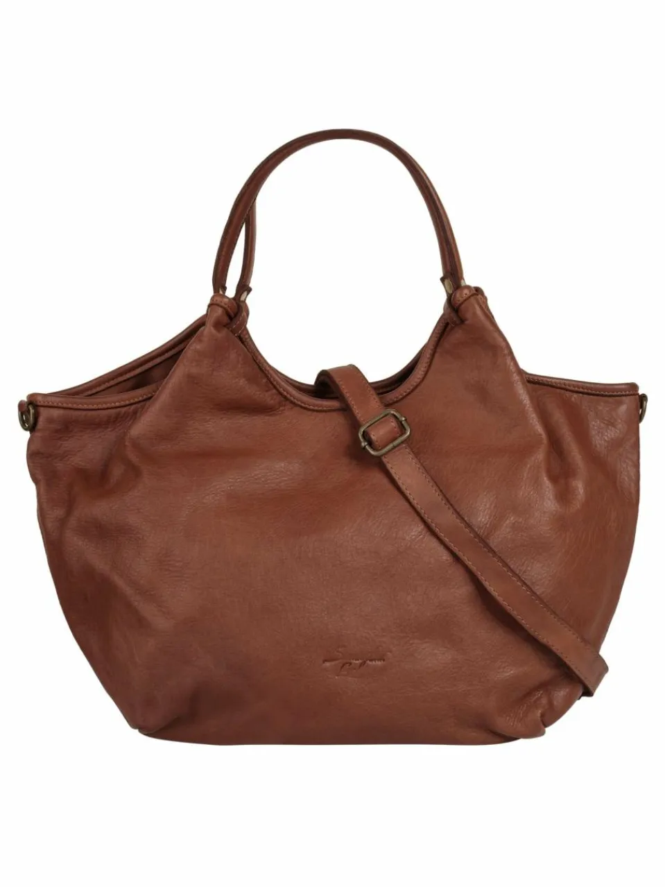 Samantha Look Taschen & Rucksäcke<Damen Handtasche cognac uni
