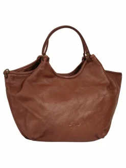 Samantha Look Taschen & Rucksäcke<Damen Handtasche cognac uni