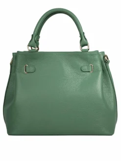 Samantha Look Taschen & Rucksäcke<Damen Handtasche grün uni