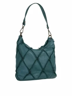 Samantha Look Taschen & Rucksäcke<Damen Handtasche blau uni