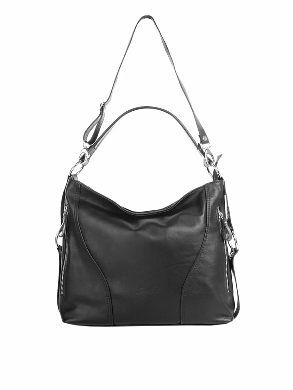 Samantha Look Taschen & Rucksäcke<Damen Handtasche schwarz uni