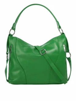 Samantha Look Taschen & Rucksäcke<Damen Handtasche grün uni
