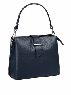 Cluty Taschen & Rucksäcke<Damen Handtasche blau uni