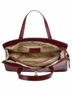 Cluty Taschen & Rucksäcke<Damen Handtasche rot uni