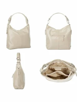 Samantha Look Taschen & Rucksäcke<Damen Handtasche beige uni