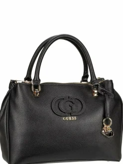 GUESS Taschen & Rucksäcke<Damen Handtasche - Calebra Status SAT schwarz uni