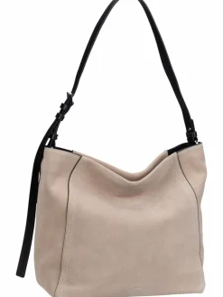 Liebeskind Berlin Taschen & Rucksäcke<Damen Handtasche - Chudy Suede grau uni