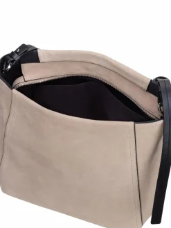 Liebeskind Berlin Taschen & Rucksäcke<Damen Handtasche - Chudy Suede grau uni