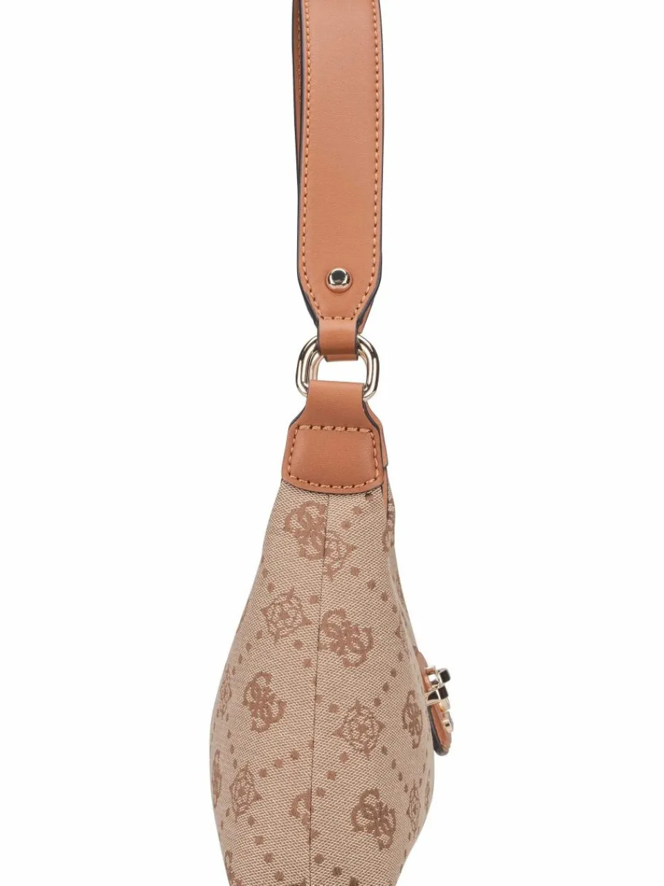 GUESS Taschen & Rucksäcke<Damen Handtasche - Neda Top Zip SHB 54170 Logo braun uni