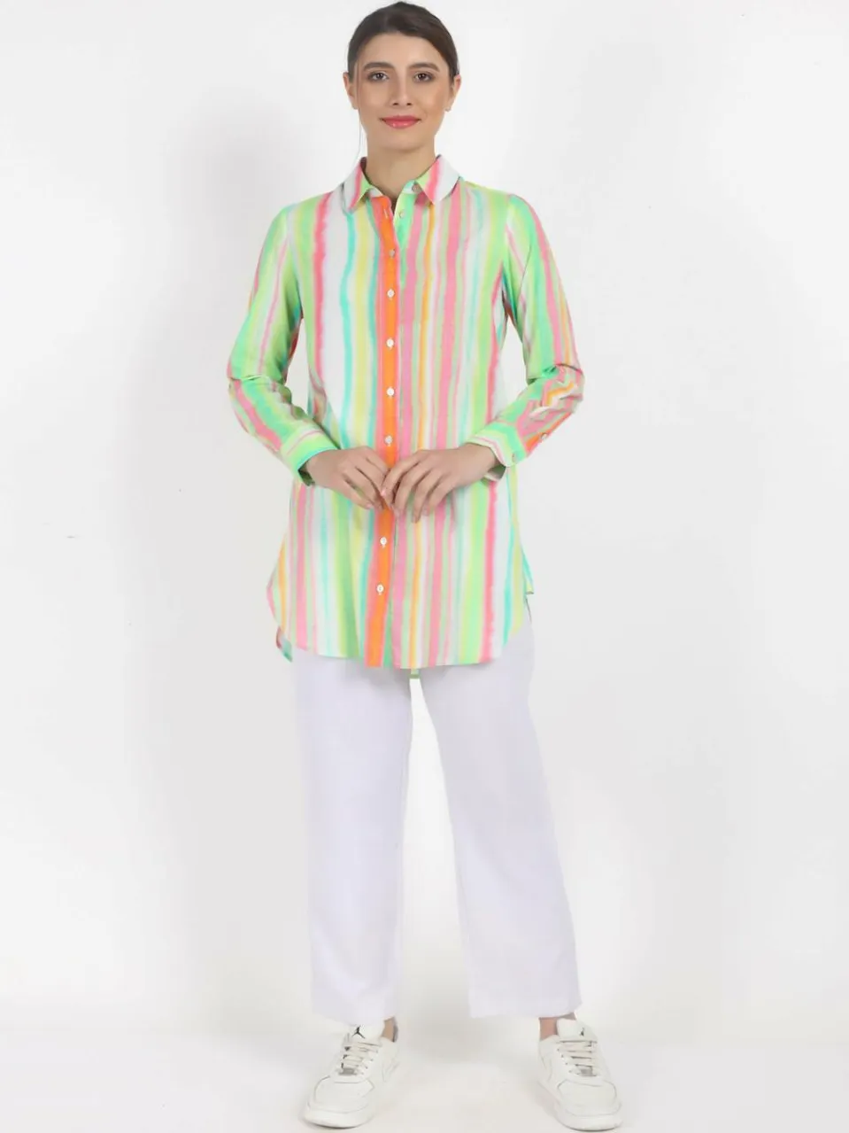 Damen Vicci Germany Blusen>Damen Hemdbluse