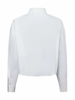 Armani Exchange Blusen<Damen Hemdbluse weiß uni