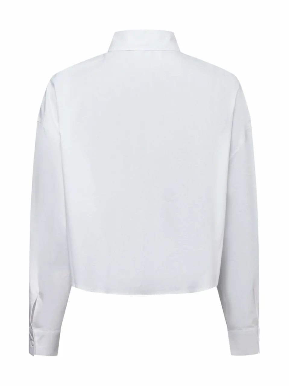 Armani Exchange Blusen<Damen Hemdbluse weiß uni