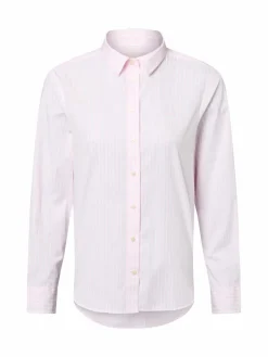 Gant Blusen<Damen Hemdbluse rosa weiß gestreift