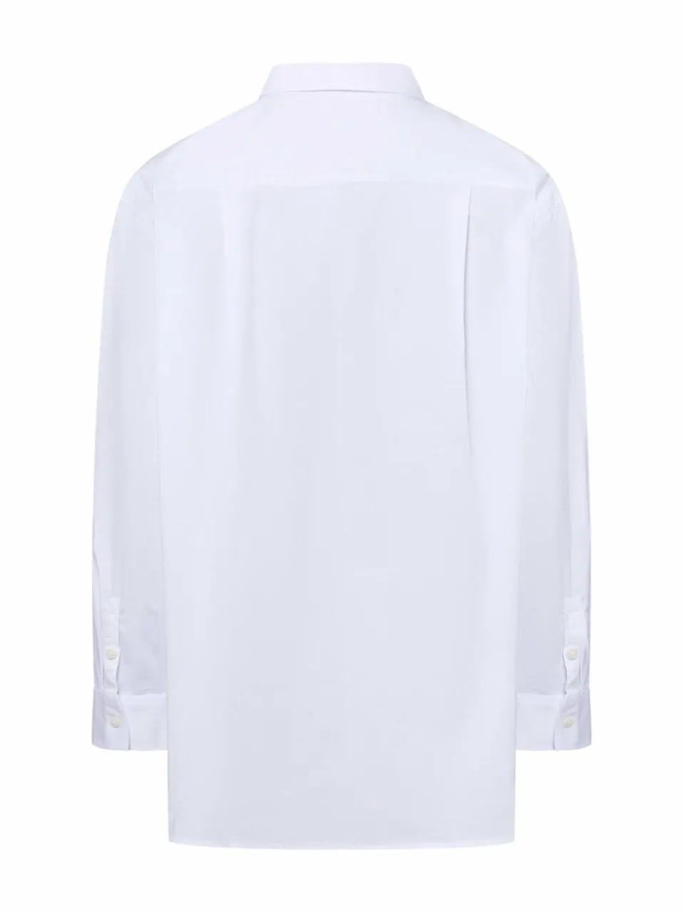 Calvin Klein Jeans Blusen<Damen Hemdbluse weiß uni