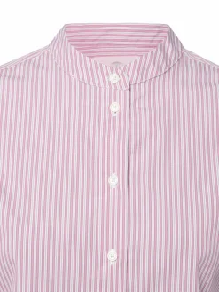 Fynch-Hatton Blusen<Damen Hemdbluse altrosa weiß gestreift