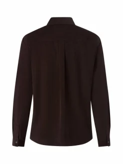 Marc O'Polo Blusen<Damen Hemdbluse schoko strukturiert