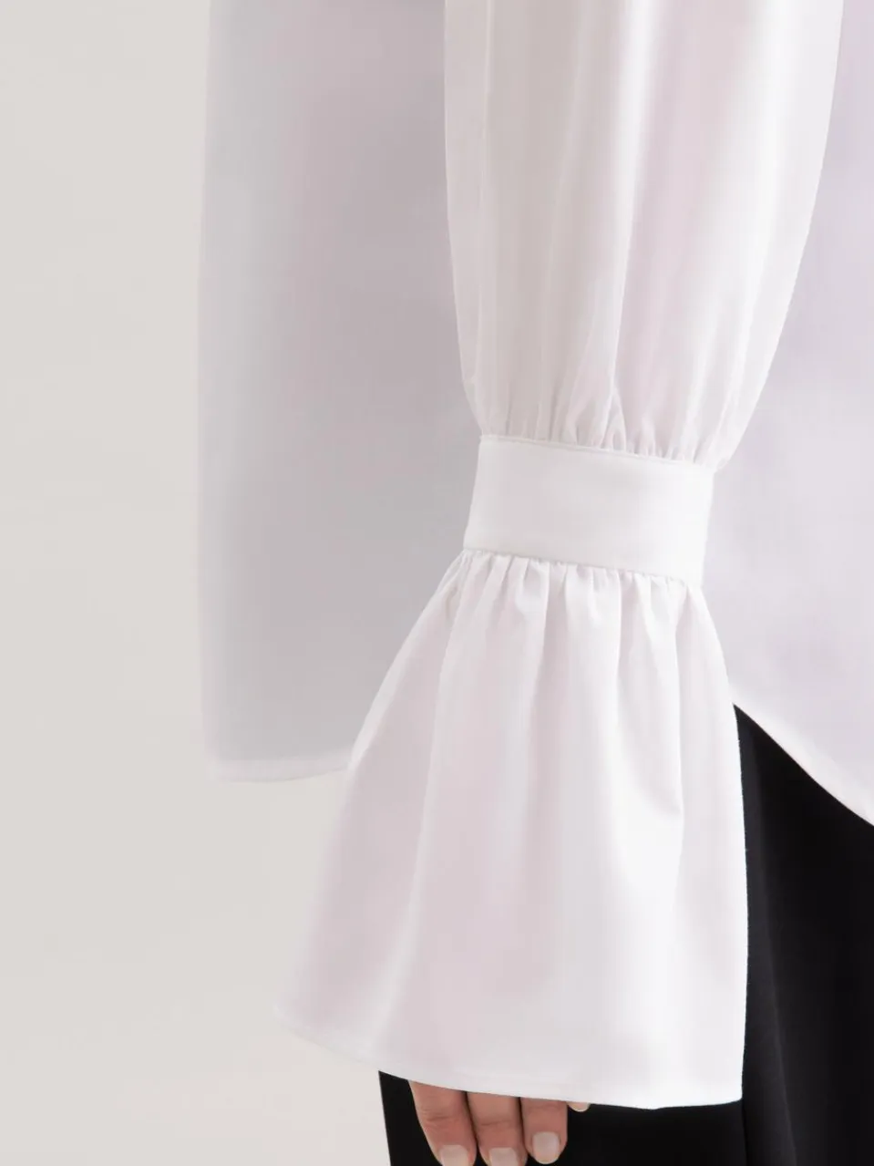 Seidensticker Blusen<Damen Hemdbluse - Uni weiß uni