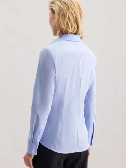 Damen Seidensticker Blusen>Damen Hemdbluse - Uni