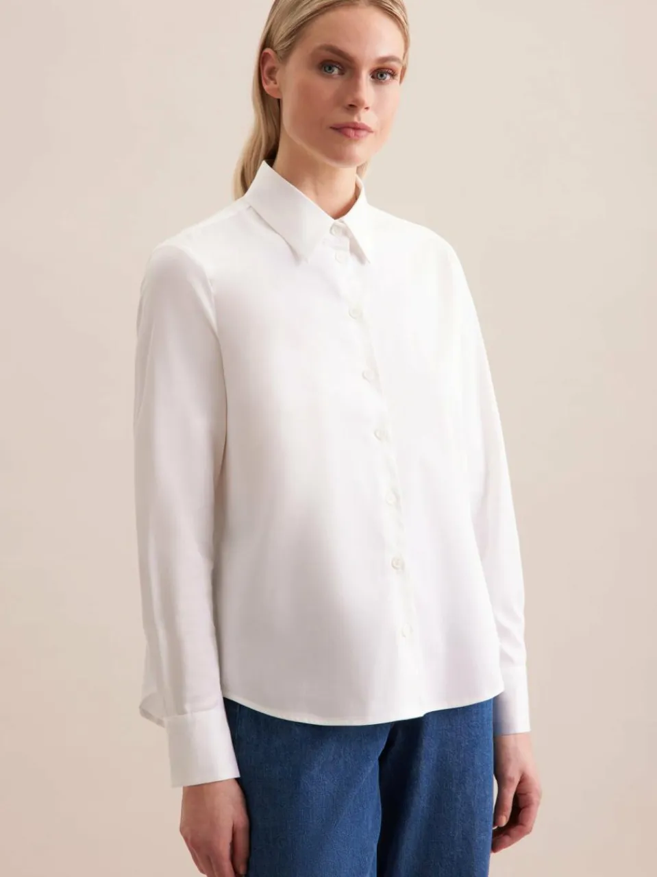 Damen Seidensticker Blusen>Damen Hemdbluse - Uni