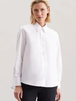 Damen Seidensticker Blusen>Damen Hemdbluse - Uni