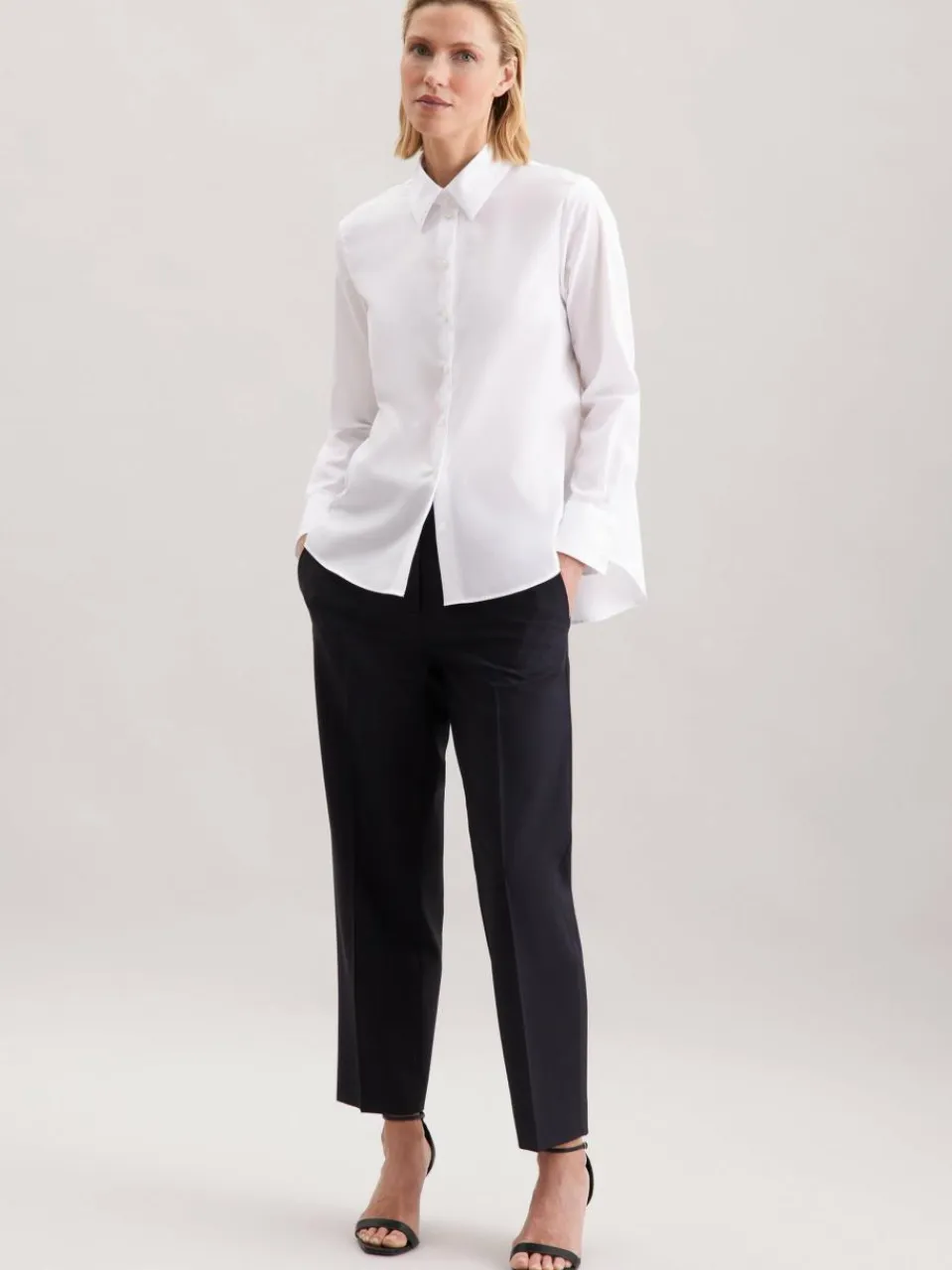 Damen Seidensticker Blusen>Damen Hemdbluse - Uni