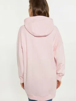 Usha Sweatshirts & Sweatjacken<Damen Hoodie rosa uni