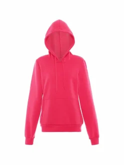 MyMo Sweatshirts & Sweatjacken<Damen Hoodie rosa uni