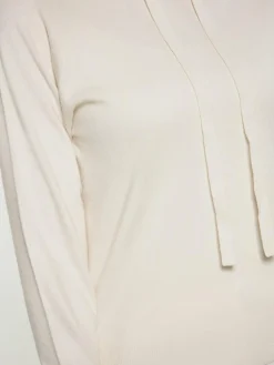 Usha Sweatshirts & Sweatjacken<Damen Hoodie weiß uni