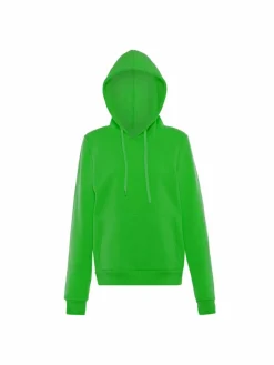 MyMo Sweatshirts & Sweatjacken<Damen Hoodie grün uni