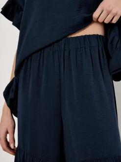 Apricot Hosen<Damen Hose blau uni