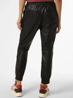 Marie Lund Hosen<Damen Hose schwarz uni