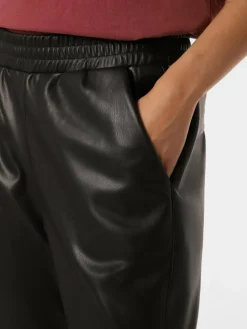 Marie Lund Hosen<Damen Hose schwarz uni