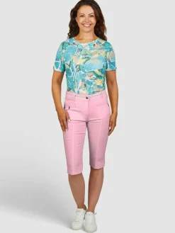 Navigazione Hosen<Damen Hose rosa uni