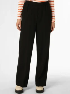 Marie Lund Hosen<Damen Hose schwarz uni