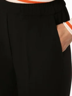 Marie Lund Hosen<Damen Hose schwarz uni